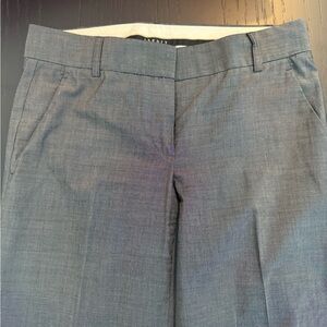 Theory Black and Gray Tailored Pants